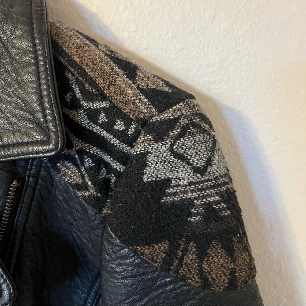 Faux Leather Jacket - Picture 7 of 10